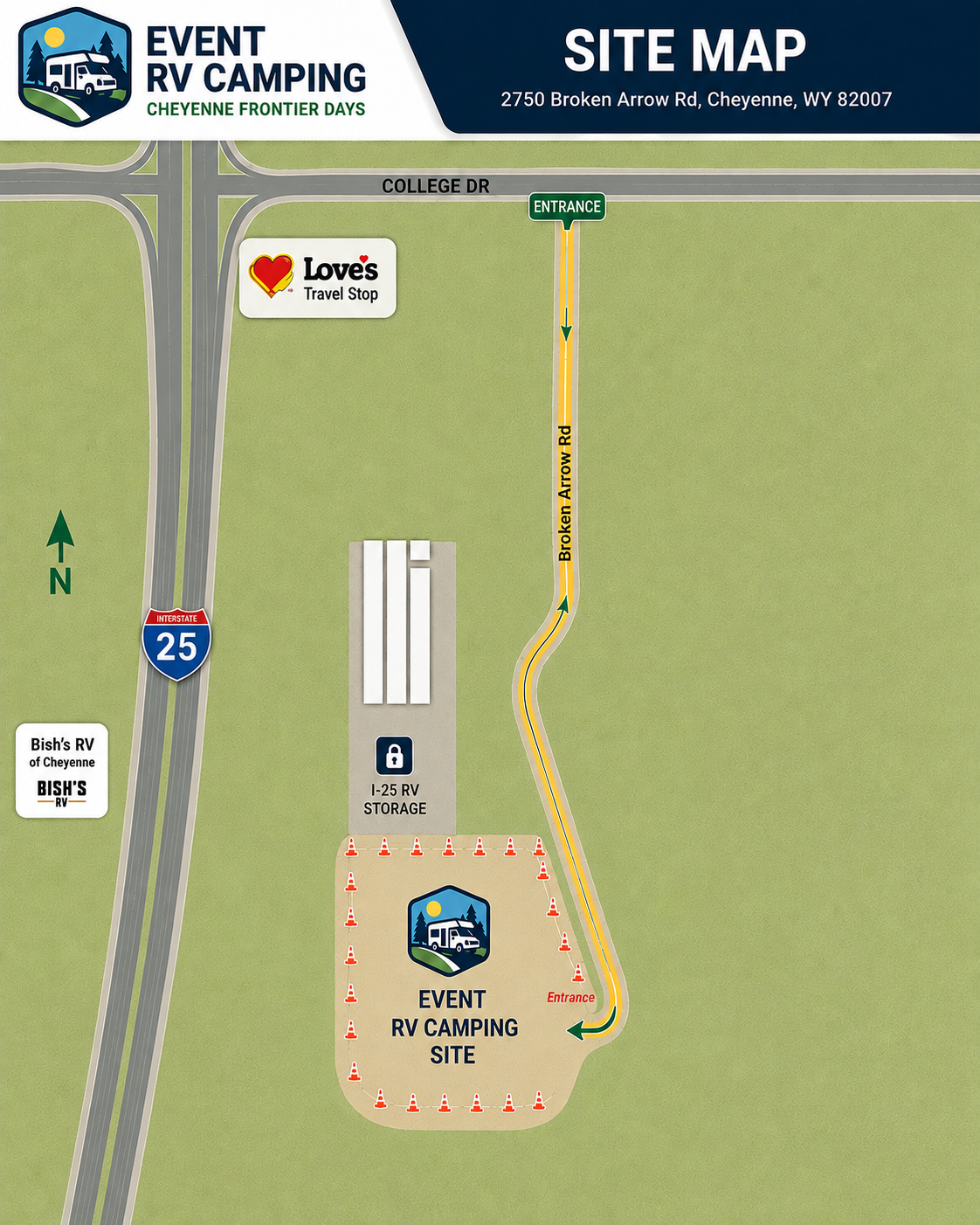 RV/Tent Camping Spot - Cheyenne Frontier Days